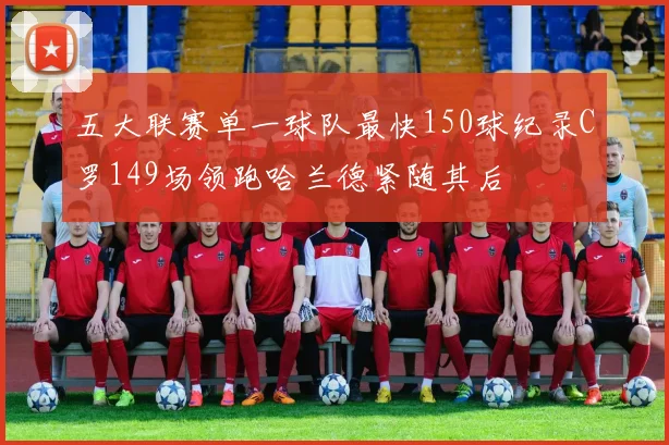 五大联赛单一球队最快150球纪录C罗149场领跑哈兰德紧随其后