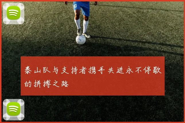 泰山队与支持者携手共进永不停歇的拼搏之路